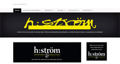 Desktop Screenshot of hstrom.se