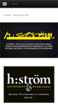 Mobile Screenshot of hstrom.se