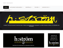 Tablet Screenshot of hstrom.se